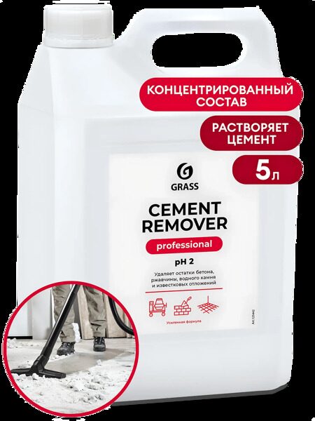 Средство для очистки после ремонта Cement Remover 5л.