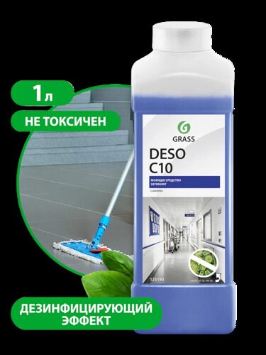 Средство для чистки и дезинфекции Deso C10 1л.