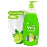 Средство для мытья посуды Velly Premium лайм и мята 1л.
