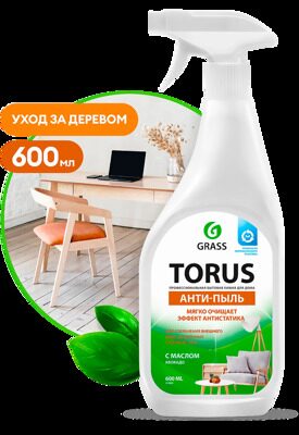 Очиститель-полироль для мебели Torus 600мл.