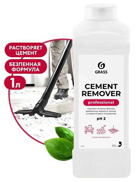 Средство для очистки после ремонта Cement Remover 1л.