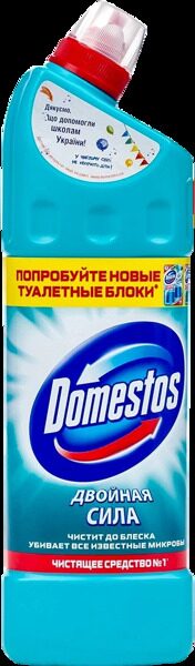 Дезинфицирующий чистящий гель DOMESTOS 1л.