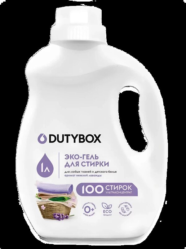 Гель для стирки Суперконцентрат DUTYBOX Фруктовая свежесть 1л