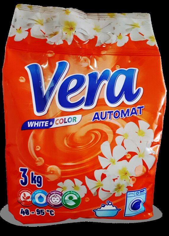 Стиральный порошок для белого и цветного белья Vera Automat 3кг