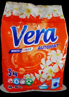 Стиральный порошок для белого и цветного белья Vera Automat 3кг