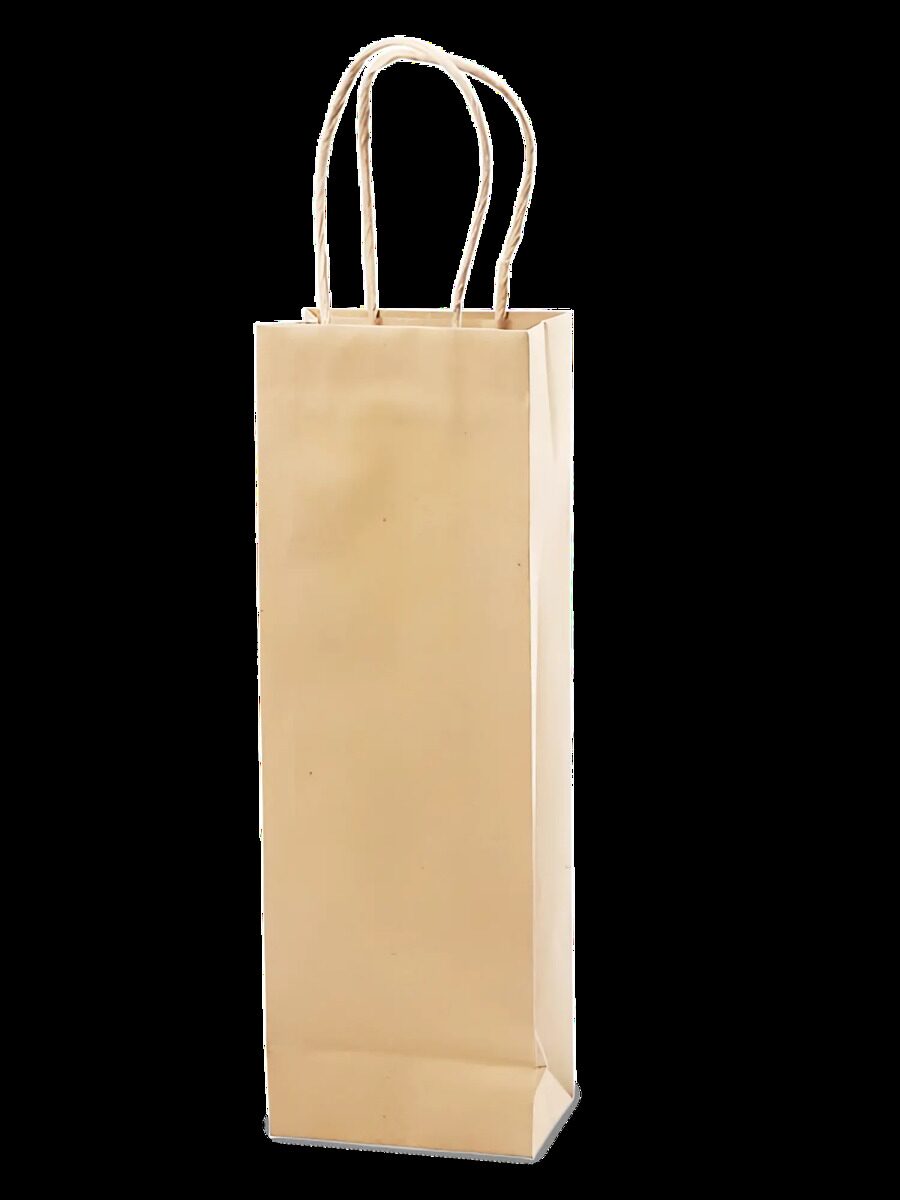 Пакет Крафт для вина 120x80x330