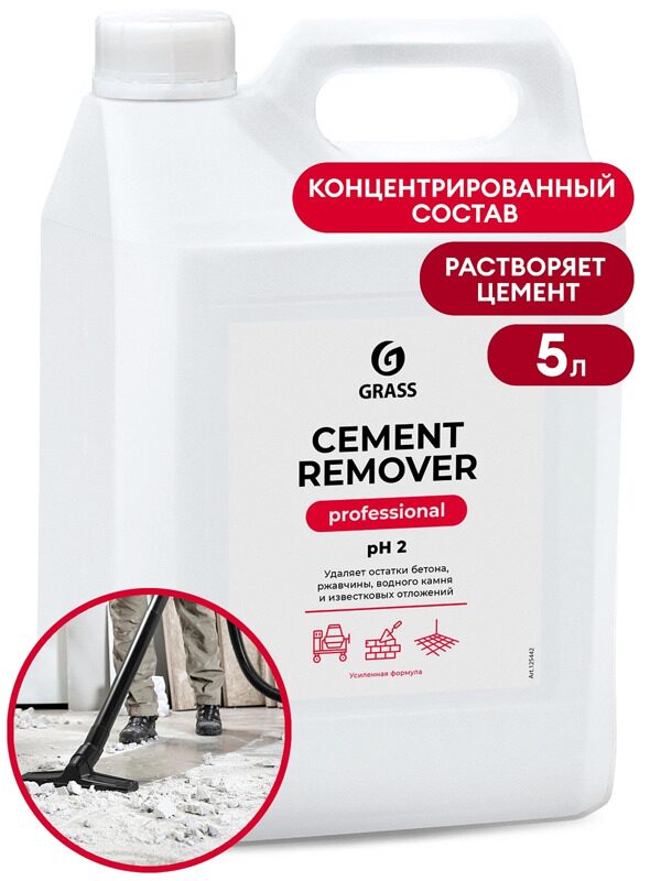 Средство для очистки после ремонта Cement Remover 5л.
