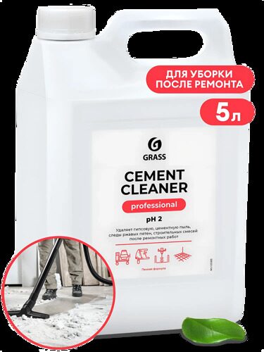 Очиститель после ремонта Cement Cleaner 5л.