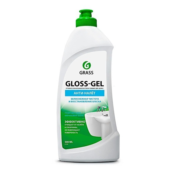 Чистящее средство для ванной комнаты Gloss Gel 500мл.
